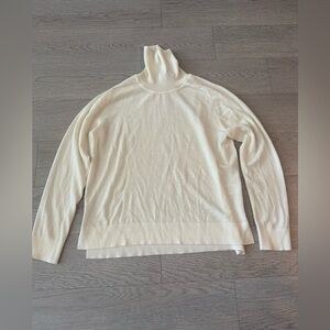 Pendleton Womens Ragland Merino Wool Turtleneck Minimalist Sweater Size L